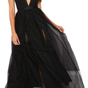 Elegant Black Evening Gown